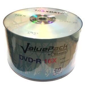 TRAXDATA OPTIČKI MEDIJ DVD-R 16X SPINDLE 50 VALUEPACK
